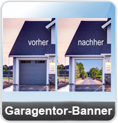 Garagentor - Banner